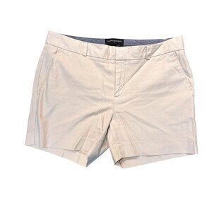 Banana Republic 6 Khaki Chino Shorts Casual Preppy